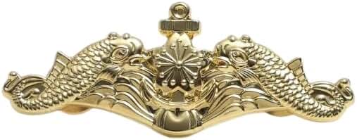 Amazon.co.jp: 自衛隊グッズ 海上自衛隊 艦艇 潜水艦 徽章 ドルフィン